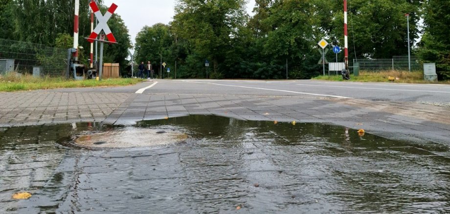 Rohrbruch am Dammer Weg